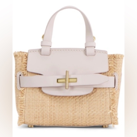 ZAC Zac Posen Brigette Mini Top Handle Crossbody Bag in Multi Rose Quartz - Picture 4 of 4